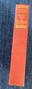 Familiar Studies of Men and Books by Robert Louis Stevenson 1906 Hardcover - Picture 1 of 8