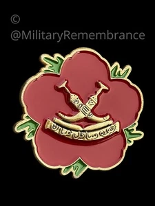 Trucial Oman Scouts Remembrance Flower Lapel Pin (P7) - Picture 1 of 2