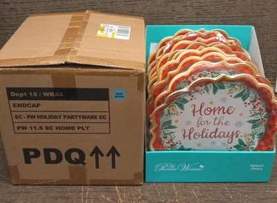 Plato de cena The Pioneer Woman 8ct Home For The Holidays 10 paquetes con caja de exhibición Foto 1 de 4