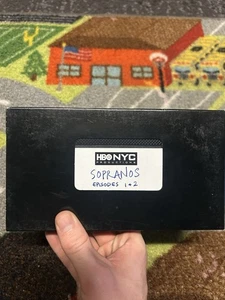 Sopranos Episodes 1+2 Production HBO Hard To Find Pilot Vhs - Imagen 1 de 2