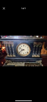 Antiguo reloj de manto Sessions Foto 1 de 4
