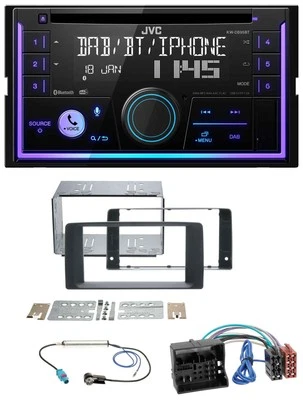 JVC MP3 USB 2DIN DAB Bluetooth CD Autoradio für MAN TGA TGX TGL TGM TGS 2017-202 - Bild 1 von 4