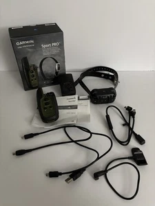 Garmin Sport PRO Dog Collar Training Device & Bark Control 010-01205-00 - TESTED - Picture 1 of 15