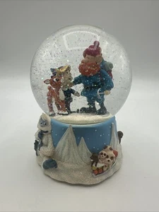 Rudolph El Reno Nariz Roja Enesco Yukon Cornelius & Hermie Waterball/musical - Imagen 1 de 7