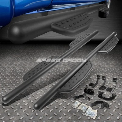 FOR 09-20 RAM 1500 EXTENDED CAB 3"MATTE BLACK SIDE STEP BAR NERF RUNNING BOARDS - Image 1 of 4
