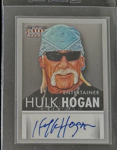 2015 Panini Americana S-HH Hulk Hogan Autograph WWE WWF WCW nWo Auto - Picture 1 of 1