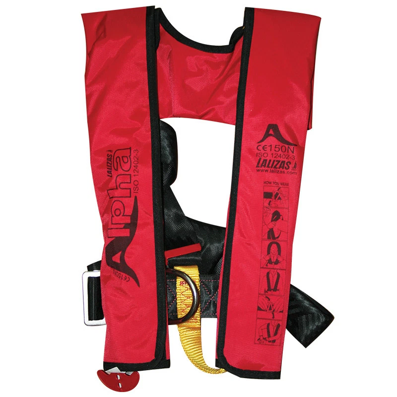 Lalizas Alpha Enfants Gilet de Sauvetage 120N Automatique Gonflable Ceinture Iso - Photo 1/1