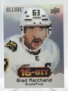 2024-25 Allure Hockey Brad Marchand #B-3 16 Bit SSP - Foto 1 di 6