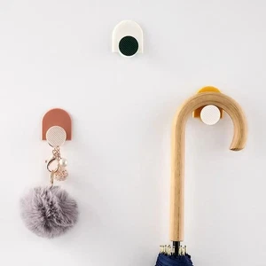4pcs Wall Mounted Towel Hooks Removable Hanging Hooks  Bathroom - Picture 1 of 5