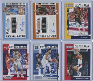 2019 Panini Contenders Draft Picks 6 Rookie Karten Lot Inc. Maye, Kakerlake, Morant - Bild 1 von 2