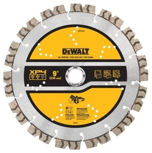 Hoja de diamante DEWALT DW47924 9 pulgadas segmentada XP4 TODO USO - Imagen 1 de 1