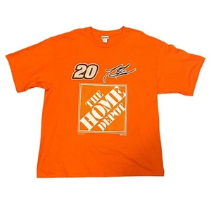 Vintage Tony Stewart orangefarbenes Hemd Nascar Chase Authentics #20 Home Depot Herren 2XL - Bild 1 von 4