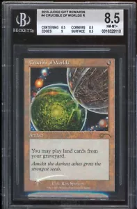 MTG Magic The gathering Judge Rewards Promos - Crucible of Worlds - Foil BGS 8.5 - Imagen 1 de 2