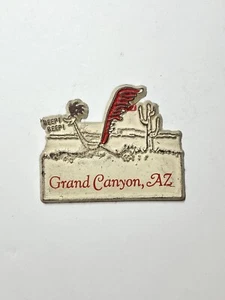 Imán de goma para nevera Road Runner Grand Canyon Arizona pitido Looney Tunes de colección - Imagen 1 de 5
