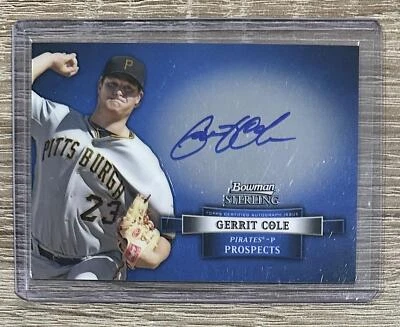 2012 Bowman Sterling #BSAP-GCO Gerrit Cole Prospect AUTO - Image 1 of 2