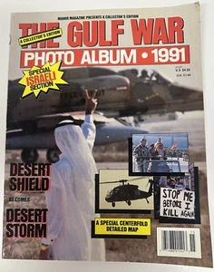 1991 The Gulf War Photo Album Collector's Ed. Centerfold Detailed Map 4-Color - Picture 1 of 11