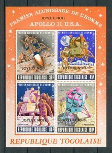 Space Togo Block 44 Christmas ** (mnh) - Picture 1 of 1