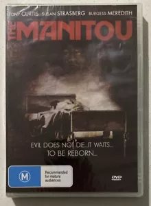 The Manitou DVD RARE 1972 Tony Curtis Brand New Sealed Australian Release - Picture 1 of 2