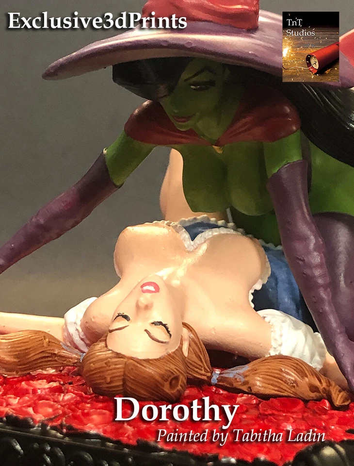 Dorothy | Impresiones 3d exclusivas | Comisión | Exótico | NSFW | Pintado | Foto 1 de 4