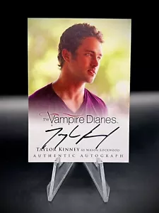 🐾The Vampire Diaries Season 2 Taylor Kinney as Mason Lockwood Autograph A14 - Picture 1 of 2