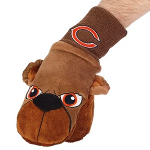 Chicago Bears Team Mascot Mittens, Small/Medium (Youth) - Picture 1 of 1