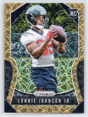 Lonnie Johnson Jr. - 2019 Prizm NFL - Gold Lazer #396 - Rookie RC - Image 1 of 2