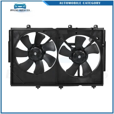 Conjunto de ventilador condensador radiador para Mitsubishi Outlander 2003 2004-2006 Foto 1 de 4