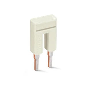 10pcs WAGO 2004-402 Wiring Terminal Accessories Jumper 2-Way Light Gray New⊕IK - Picture 1 of 4