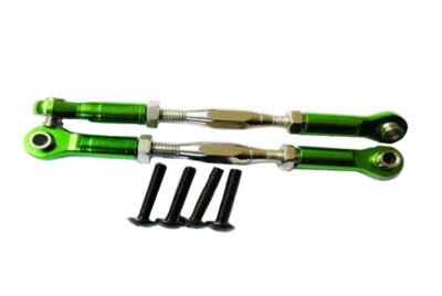 Aluminum Servo Linkage Pulling Steering Rod M4 Thread 3mm Hole 83-97 1/10 rc car - Image 1 of 4