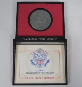 Amerikas erste Medaillen - Oberstleutnant John F. Howard Zinn Medaille Cowpens Schlacht - Bild 1 von 8
