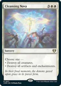 LIMPIEZA NOVA 817 Commander Masters Magic Magic Magic Casi nuevo - Imagen 1 de 1
