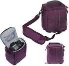 Navitech Purple Camera Bag For Panasonic LUMIX GH5M2 Mirrorless Camera