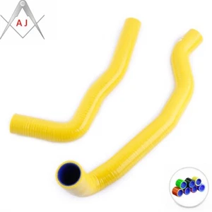 Manguera radiador de silicona amarilla para Toyota Mark II JZX100 Chaser Cresta 1996-2000 - Imagen 1 de 3