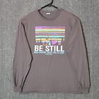 Be Still And Know That He Is God T-shirt homme gris moyen psaume 46:10 