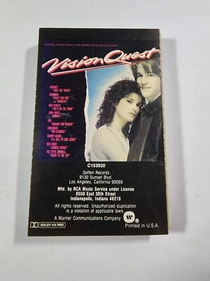 Vision Quest - Soundtrack Audio Cassette Tape 1985 VG+ CS10 - Image 1 of 2
