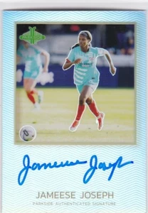 2024 Parkside NWSL Pacific Jameese Joseph Rookie R.C Auto Red Stars - Picture 1 of 2