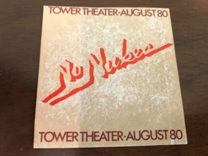No Nukes - Jackson Browne 1980 Tower Theater Upper Darby, PA - Small sticker - Picture 1 of 3