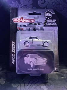 MAJORETTE METAL SERIES TOYOTA CELICA GT COUPE SILVER JDM 70s CLASSIC CARRY CAN - Picture 1 of 4