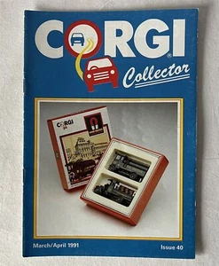 Vintage CORGI (Spielzeug) COLLECTOR Magazin Ausgabe # 40 März / April 1991 - Bild 1 von 3