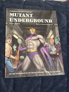 Mutant Underground Siembieda, Kevin Palladium, Heroes Unlimites Palladium Books - Foto 1 di 2