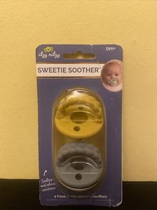 Itzy Ritzy Sweetie Soother Silicone Pacifiers -  Set of 2 *NEW* Newborn Pacifier - Picture 1 of 3