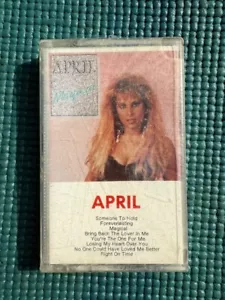 April – Magical Sealed Cassette Freestyle 80s Dance Rare Original Shrink Vintage - Picture 1 of 2