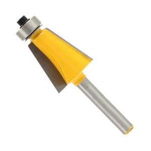 Woodworking 1/4'' Shank Chamfer Router Bit 11.25 Degree Bevel Angle Cutter - Picture 1 of 5