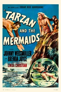 Tarzan And The Mermaids 1948 Movie Poster - Picture 1 of 1