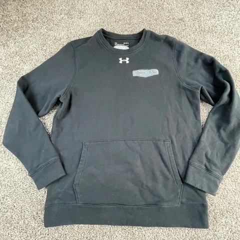 Stewart Haas Racing Sweater Mens Medium Black Ford Team Issue Men Cover