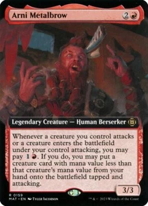 [MTG] Arni Metalbrow (Foil) (Extended Art) (0159) (MAT) NM - Picture 1 of 1