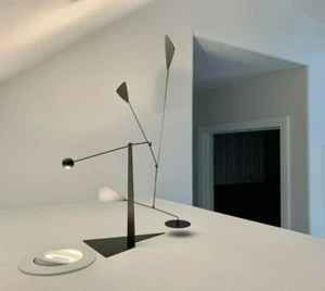 STABILE MOBILE ART TABLE TOP SCUPLTURE MID CENTURY DESIGN 50's KINETIC MODERN  - Photo 1/12