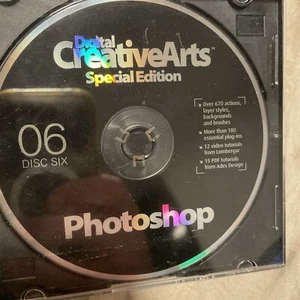Digital creative arts special edition disc six Photoshop vintage - Picture 1 of 1