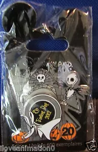 Disney DLP Pin Trading Day Zero and Jack 20th Anniversary NBC Nightmare Pin - Picture 1 of 1