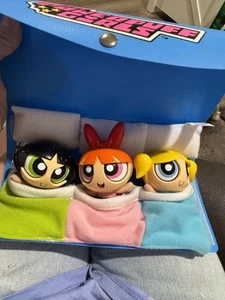 Cartoon Network The Powerpuff Girls Figuren Set Limitiert Schlafaugen Selten Etui - Bild 1 von 19